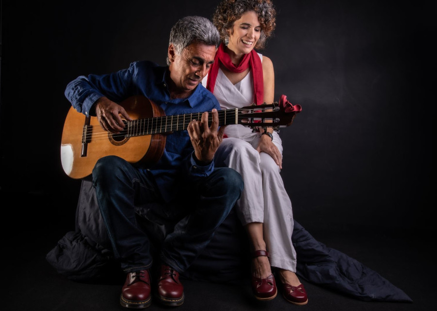 Guinga e Anna Paes no Especial Batuta