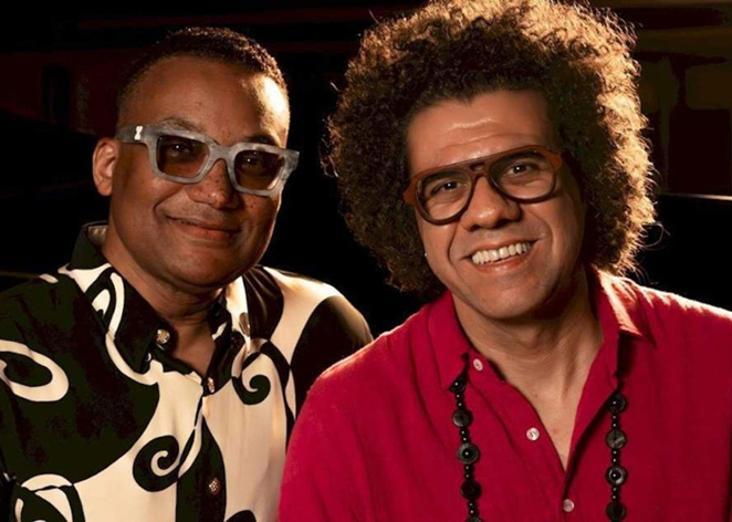 Hamilton de Holanda junto com o Gonzalo Rubalcaba