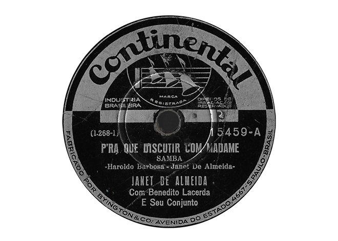 "Pra que discutir com Madame" com Janet de Almeida