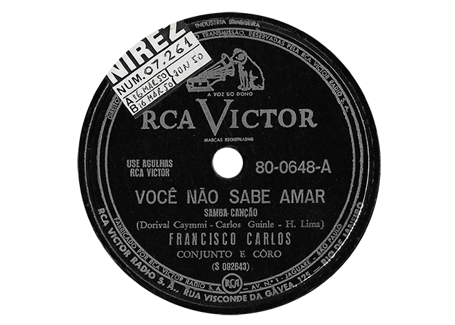 "Voce não sabe amar" no Ouve Essa